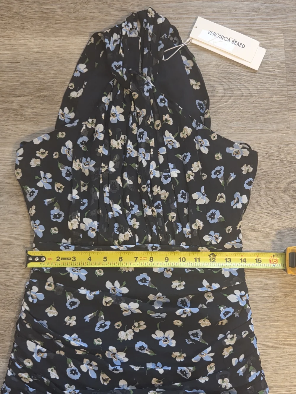 Brock Floral Silk A-Line Maxi Dress - Picture 10 of 14